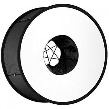 Anello Tondo 45 cm Neewer Pieghevole con Magneti Flash Diffusore