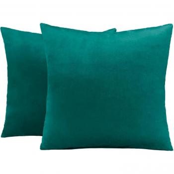 Sienna Teal Matte Velvet Cushion Covers