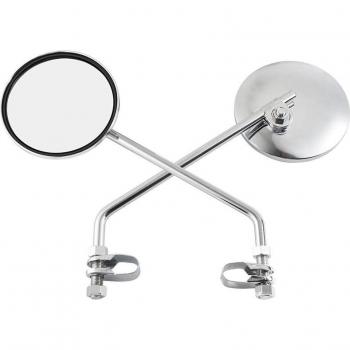 Deri 7/8 Chrome Handlebar Mirror