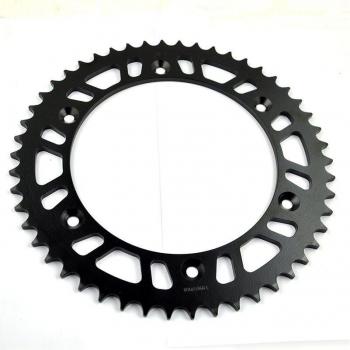 Cadena 520 con engranaje trasero 45T, 48T, 50T, 52T para motocicletas