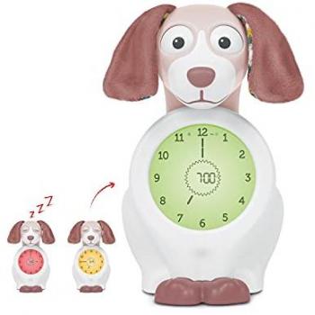 Davy der Schlaftrainer Hund mit Uhr und Licht
