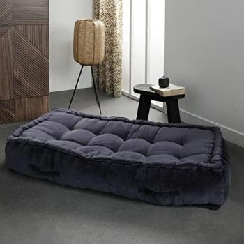 Matelas de sol Bleu TERANGA Seydou 120x60cm en Coton