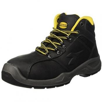 Diadora Flow II High S3, Chaussures de Travail Mixte Adulte, Noir