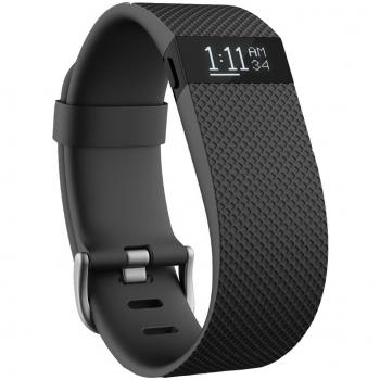 Fitbit Charge HR Wireless Activity Wristband, Tangerine, Large