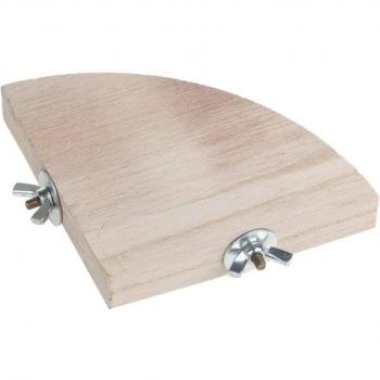 Fan-Shaped Bird Perch Platform
