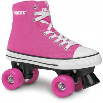 Deep Pink Roces Chuck Classic Roller Skates for Kids