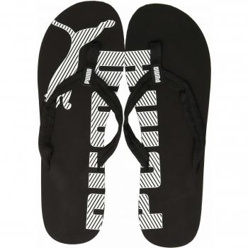 PUMA Unisex Epic Flip V2 Sandalen, Schwarz-Weiß, 35.5 EU