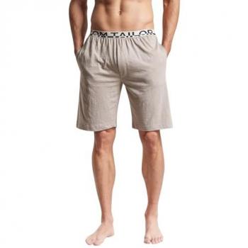 TOM TAILOR Schlafhose Brügge (1-tlg) Loungehose kurz, Webgummibund, seitliche Taschen