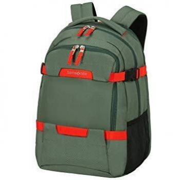 Samsonite Sonora 15.6 Mochila Expandible para Laptop, 45 cm, 31/34 L, Color Verde