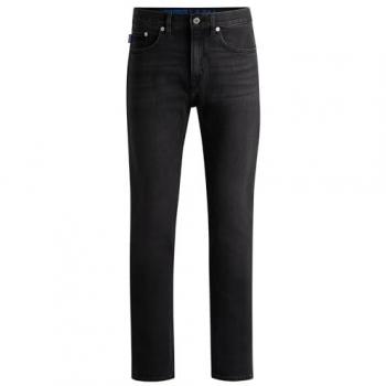 Hugo Herren Slim Fit Jeans Ash 10259229 Dunkelblau/Grau 5-Pocket