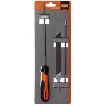 Ergonomic 5.5mm Bahco Chainsaw File Duo with Flat