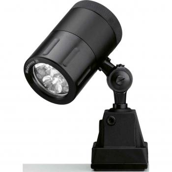 Waldmann Maschinenleuchte 24 V Aluminium eloxiert Schwarz Flood 40°