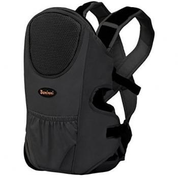 Porte Bébé 2 en 1 Baninni Sacco Prestigio Noir Bn180