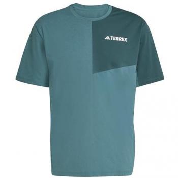 Camiseta Adidas Terrex Verde Misterio XL de Manga Corta