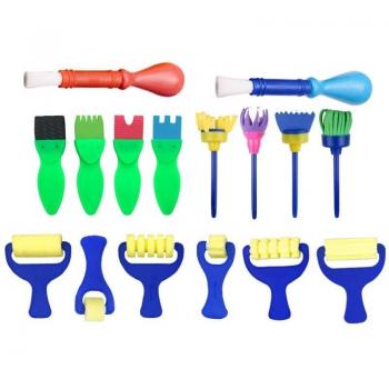 Set Éducation Artistique Précoce – Moules Peinture Mousse