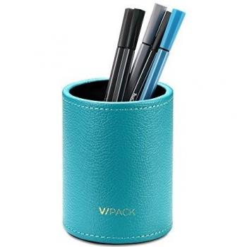 VPACK F06 Colorful Choices PU Leather Stationery Organiser for Desks