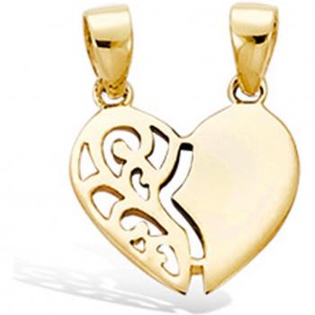 Les Trésors De Lily Gold Ames Pendant – 14x15 mm