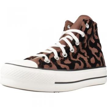Baskets Converse Chuck Taylor All Star Hi Lift léopard pour femme