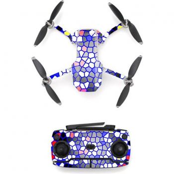 5 Colorful Block Style Decals for DJI Mavic Mini Drone