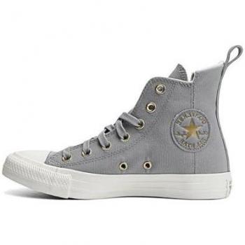 Converse Sneakers aus Stoff Chuck Taylor All Star Tailored Lines A08236C Grau 39_5 Unisex
