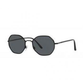 Giorgio Armani AR6112J Asian Fit Sunglasses Black 52mm