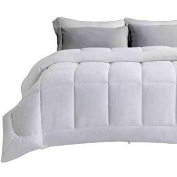 Couette Confort 2 Personnes BEDSURE 200x200 – 450 g/m², Blanc