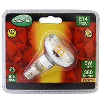 Ampoule LED R50 E14 5W 2700°K FIL COB BOITE EN PAPIER