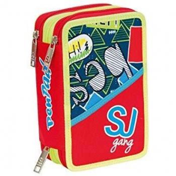 ASTUCCIO PENPAD TRIPLO SG.GANG BOY 3C2011903 ROSSO/GIALLO