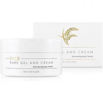 Gel et crème de riz pur
