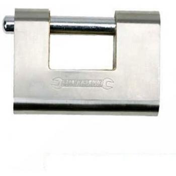 Silverline Close Armoured Shutter Lock Padlock 80 mm