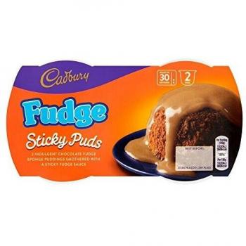 Cadbury Chocolate Fudge Pudding Pack, 190 g