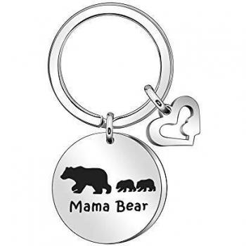 Maxforever Birthday Bear Keychain for Mum