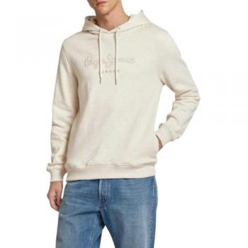 Hoodie mit Label-Stitching Modell 'New Nouvel'