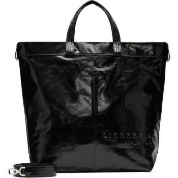 Liebeskind Berlin Handtasche Elvira, echtes Leder, Schwarz