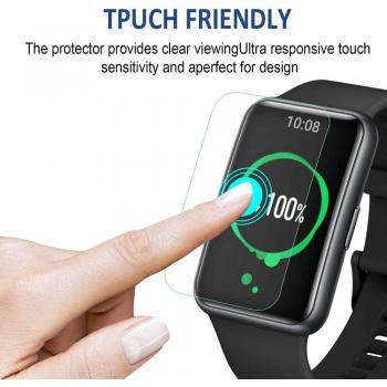 2pcs Clear Protective Film for Huawei Watch Fit / Honor Watch ES Smartwatch