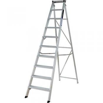Aluminium Step Ladder Class 1 Folding Industrial Trade Youngman Heavy Duty Steps