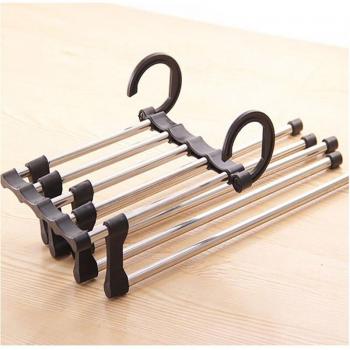Adjustable 5-in-1 Closet Hanger