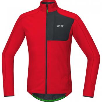 GORE Wear Herren Langärmling C5 Thermo Trail, M, Rot/Schwarz, SKU 100373