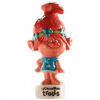 Topper Torta Statuetta Poppy Trolls in Terracotta