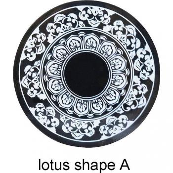 Lotus Pattern Car Phone Anti-Slip Mat