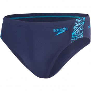 Speedo Slip de Bain Homme 810854C577, Marine/Bleu Windsor, Taille XL