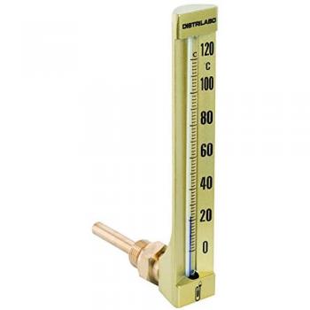 Thermomètre Équerre Longue Sonde 63mm