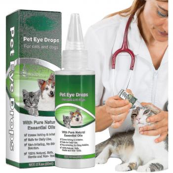Solución Ocular para Conjuntivitis en Perros y Gatos