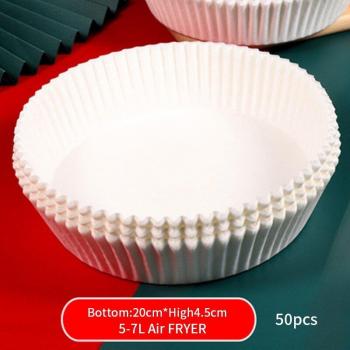 Plato de papel para freidora de aire