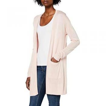 Vero Moda VMvica LS Open Cardigan Noos GA Femme, Bleu marine