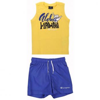 Pantaloncini Ragazzo Complet di Spiaggia Champion Legacy