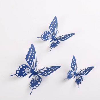 3D Hollow Butterfly Wall Decor