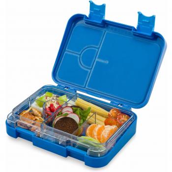 Schmatzfatz Lunch Box Enfant, Boite Repas Compartiment, Boite à Lunch Bento Colorée, Sans BPA