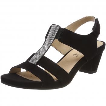 Caprice Damen Slingback Sandalen, Schwarz, 40 EU (Damen)