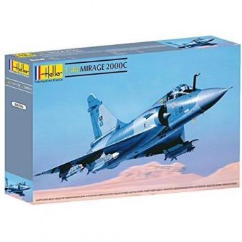 Modello aereo Mirage 2000 C scala 1:48 Heller